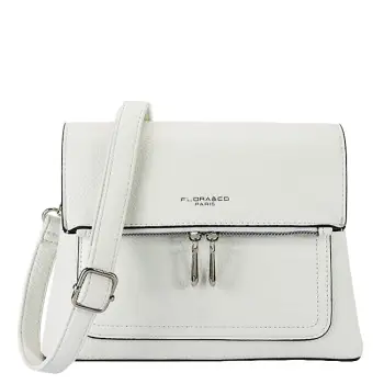 Geanta alba casual FloraCO Paris H6922 126 imagine