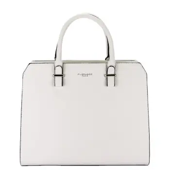 Geanta alba FloraCO Paris H6998 13 imagine