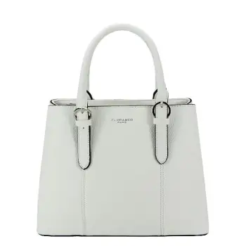 Geanta alba FloraCO Paris H6999 14 imagine