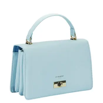 Geanta albastru deschis David Jones Paris CM6791 15 imagine