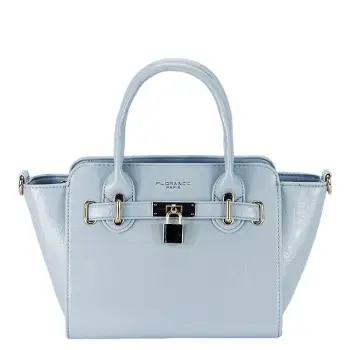 Geanta albastru deschis FloraCo Paris F9910 12 imagine