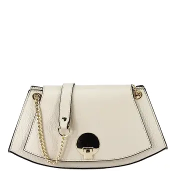 Geanta bej eleganta din piele naturala 1488 122 imagine