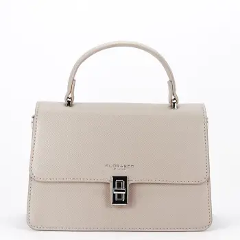 Geanta bej FloraCO F8540 14 imagine