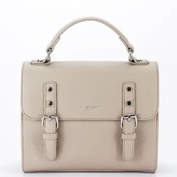 Geanta bej FloraCo Paris H6909 14 imagine