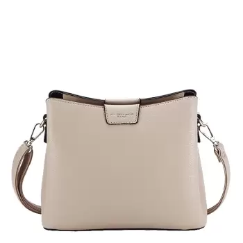 Geanta bej mica F2548 14 imagine