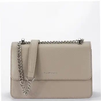 Geanta bej mica FloraCO Paris F8539 M6 imagine