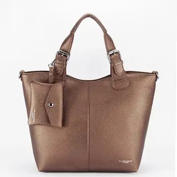 Geanta bronz FloraCo Paris F7143 12 imagine