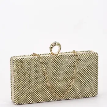 Geanta clutch aurie BFL-1063 06 imagine