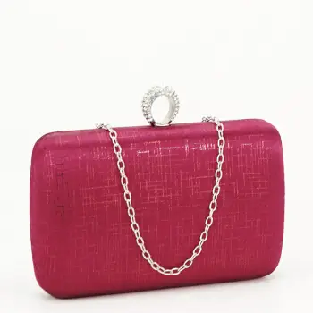 Geanta clutch eleganta rosu inchis BFL-22754 01 imagine