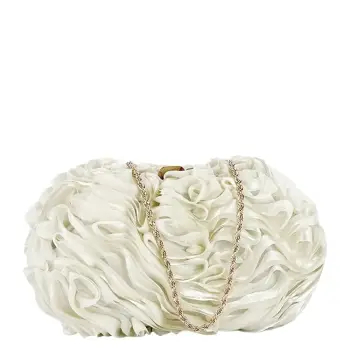 Geanta clutch ivory cu model 3D BMN-1241 06 imagine
