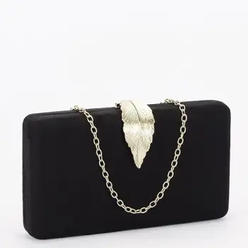 Geanta clutch neagra BJH-20273 05 imagine
