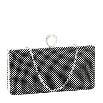 Geanta clutch negru Ruby 07 imagine