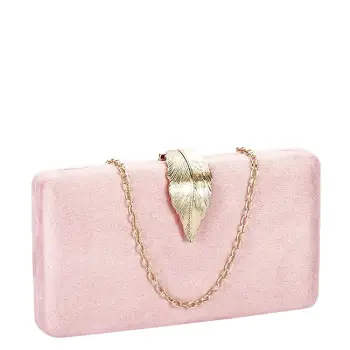 Geanta clutch roz deschis BJH-20273 05 imagine