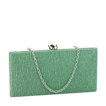 Geanta clutch verde ABYH-809 06 imagine