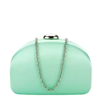 Geanta clutch verde menta DYX3335-1 01 imagine