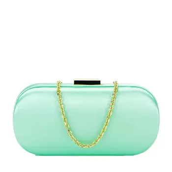 Geanta clutch verde menta DYX3335-4 05 imagine
