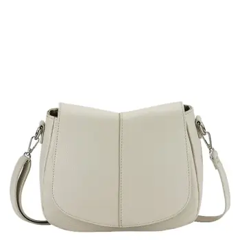 Geanta crem din piele naturala 8960 123 imagine