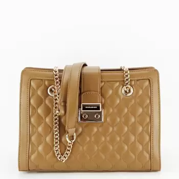 Geanta David Jones 7011-2 12 Camel imagine