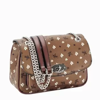 Geanta David Jones cu imprimeu logo CH21002 14 imagine