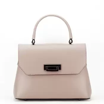 Geanta din piele naturala Alicia 123 Bej imagine