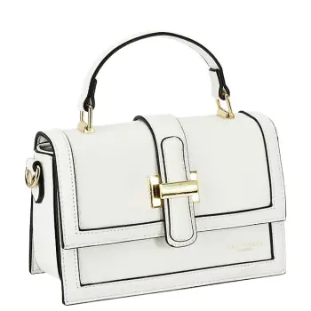 Geanta eleganta alba F3680 14 imagine