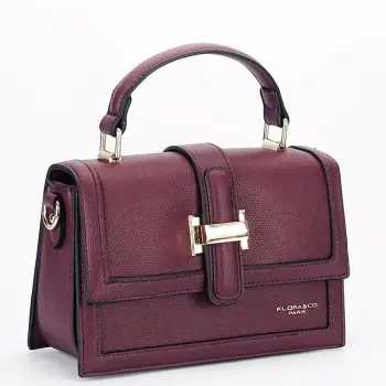 Geanta eleganta bordo F3680 14 imagine