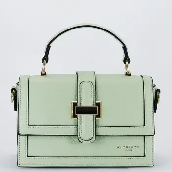 Geanta eleganta verde deschis F3680 14 imagine