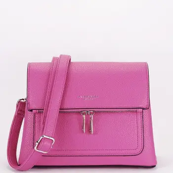 Geanta fucsia casual FloraCO Paris H6922 126 imagine