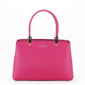 Geanta fucsia office casual Ozana 15 imagine