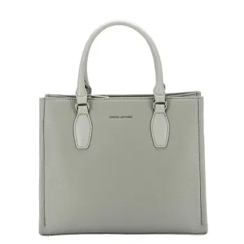 Geanta gri deschis David Jones Paris CM7018 12 imagine