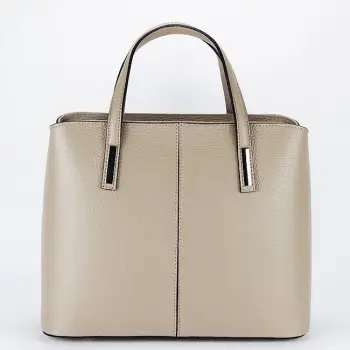 Geanta mare gri din piele naturala 8922 M6 - Copie imagine