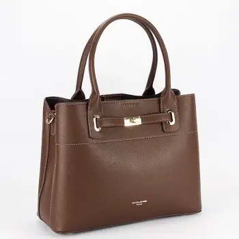 Geanta mare maro ciocolatiu David Jones CM7744 12 imagine