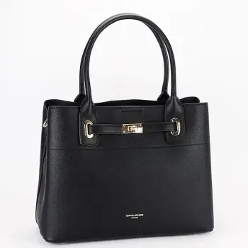 Geanta mare neagra David Jones CM7744 12 imagine