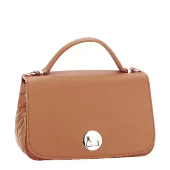 Geanta medie cognac 6835-1 15 imagine