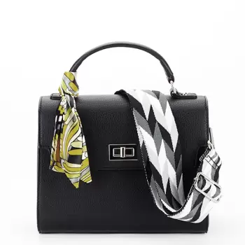 Geanta medie FLORACo F9001 14 negru imagine