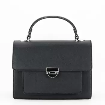 Geanta medie FloraCO Paris F2596 14 Negru imagine