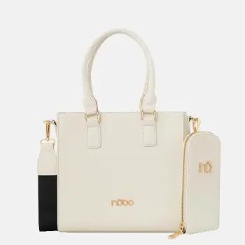 Geanta medie NOBO R0940-C000 M0 Alb imagine
