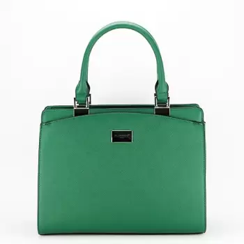 Geanta medie verde Jeffery 13 imagine