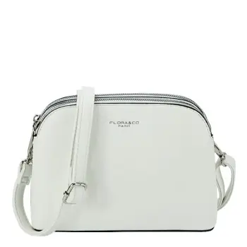 Geanta mica alba FloraCO F8503 14 imagine