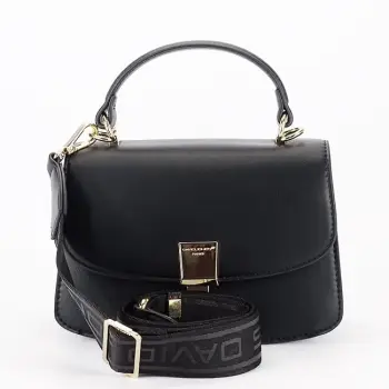 Geanta mica neagra David Jones Paris CM7288 14 imagine