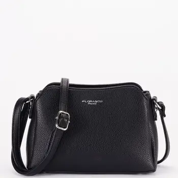 Geanta mica neagra FloraCO F8036 14 imagine