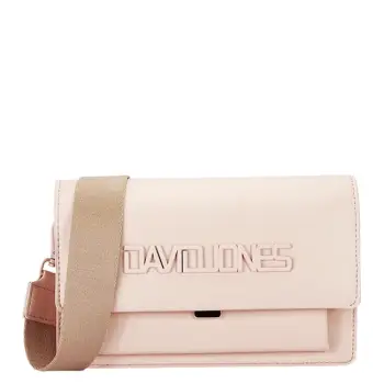 Geanta mica roz deschis David Jones CM7508 15 imagine