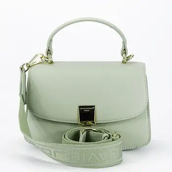 Geanta mica verde deschis David Jones Paris CM7288 14 imagine