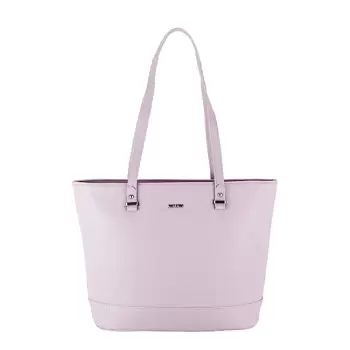 Geanta mov deschis de talie mare G-23115 12 imagine