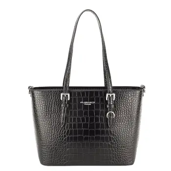 Geanta neagra cu imprimeu Anda 11 imagine