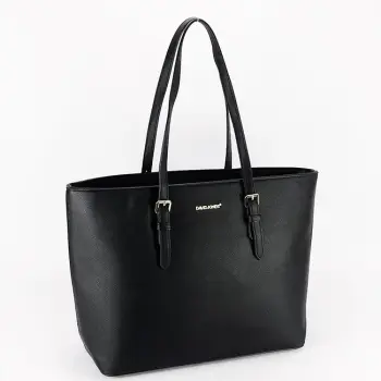Geanta neagra David Jones de talie mare CM6738-3 13 imagine