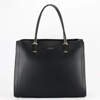 Geanta neagra David Jones Paris CM6718-6 11 imagine