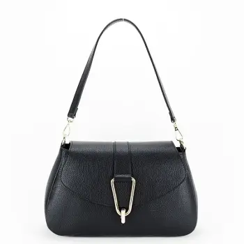 Geanta neagra din piele naturala 1755 125 imagine