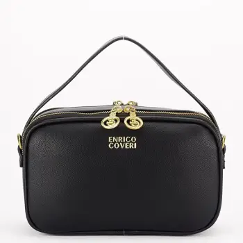 Geanta neagra ENRICO COVERI EC6090 132 imagine