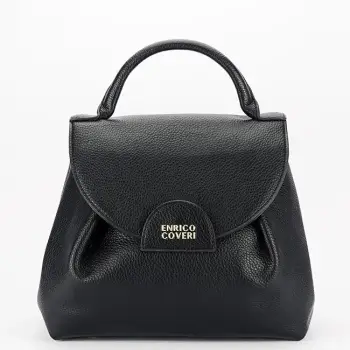 Geanta neagra ENRICO COVERI EC6090 14 imagine